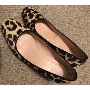 Kate Spade Size 6 Calf Hair Animal Print Pumps
